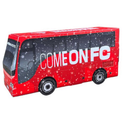 1. FC Köln 3D Adventskalender - Mannschaftsbus - gefüllt mit Schokolade