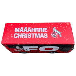 1. FC Köln 3D Adventskalender - Mannschaftsbus - gefüllt mit Schokolade