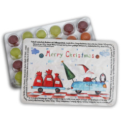 Kleinster Adventskalender der Welt 6er Mix-Set Mini-Adventskalender to Go mit Pulmoll