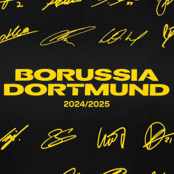 Borussia Dortmund Wendebettwäsche - Unterschriften 2024/25 - Bettwäsche Signature | 135 x 200 cm | BVB 09