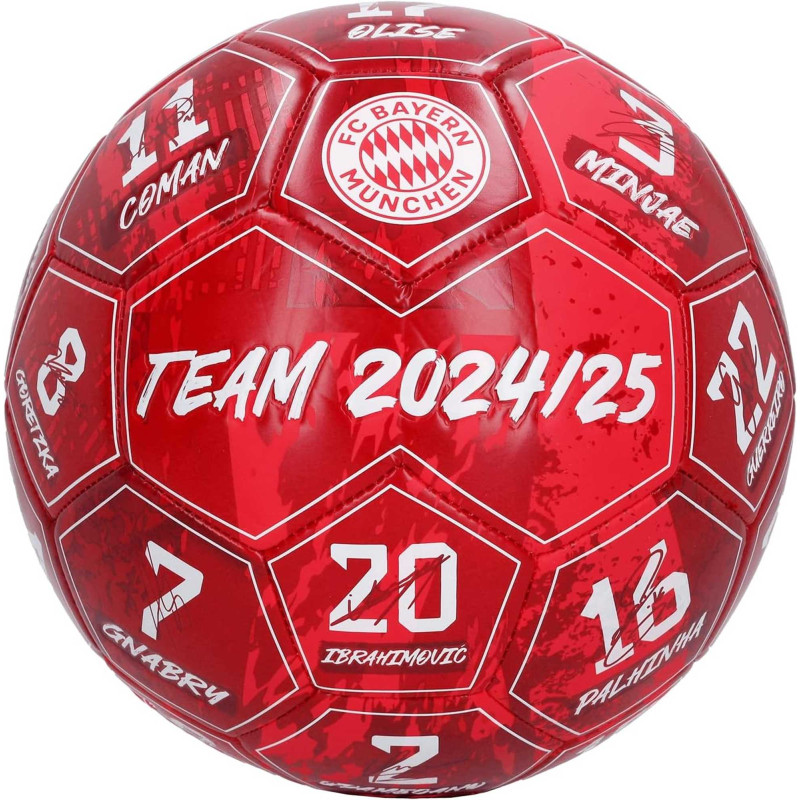FC Bayern München Fußball Signature 2024/25 Unterschriften Ball Gr. 5 FCB
