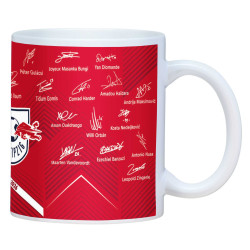 RB Leipzig Tasse - Signatur - Kaffeetasse Unterschriften RBL