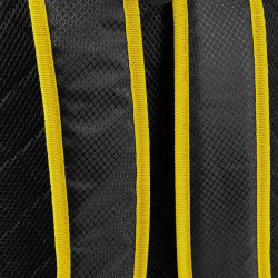 Borussia Dortmund Rucksack - Netz - schwarz Backpack BVB 09