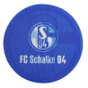 FC Schalke 04 Aufkleber Lentikular blau 6 cm - Classic - S04 Autoaufkleber mit Wechselbild