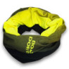 Borussia Dortmund Kinder Multifunktionstuch mit Fleece - schwarz-neon - Schlauchschal | Tuch | Kopftuch | Halstuch | BVB 09