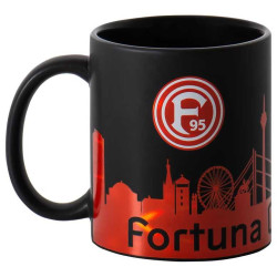 Fortuna Düsseldorf Tasse Metallic - Skyline - Kaffeetasse | Kaffeebecher | F95