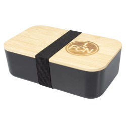 1. FC Nürnberg Brotdose mit Holzdeckel | Lunchbox | Frühstücksbox | Vorratsdose FCN