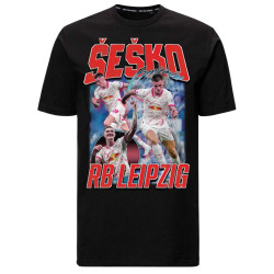 RB Leipzig Kinder T-Shirt - Sesko - Schwarz Shirt RBL | 140 bis 164