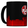 1. FC Kaiserslautern Tasse Metallic - Skyline - Kaffeetasse | Becher FCK
