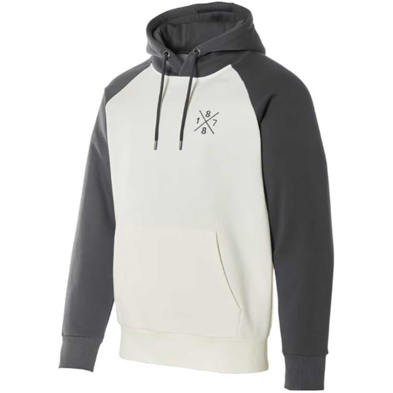 Hamburger SV Kapuzenpullover - Cedric - Gr. M | offwhite/grau | Sweater | Hoodie | HSV