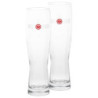 Eintracht Frankfurt Weizenbierglas - 1899 - 2er Set | Glas | 0,5 Liter | Bierglas | Weizenglas | SGE