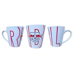 RB Leipzig Tasse - RBL Dynamic - rot/weiß | Con Mug | Kaffeetasse RBL