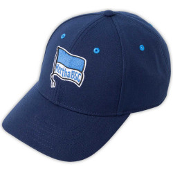 Hertha BSC Berlin Basecap - Fahne Navy - Kappe | Cap | HBSCB