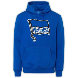 Hertha BSC Berlin Kapuzenpullover - Logo - blau | Hoodie | Sweater | HBSCB - Größe XS bis 5XL