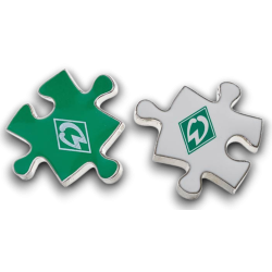 SV Werder Bremen Anstecker - Puzzle - 2er Set Pin | Button | SVW