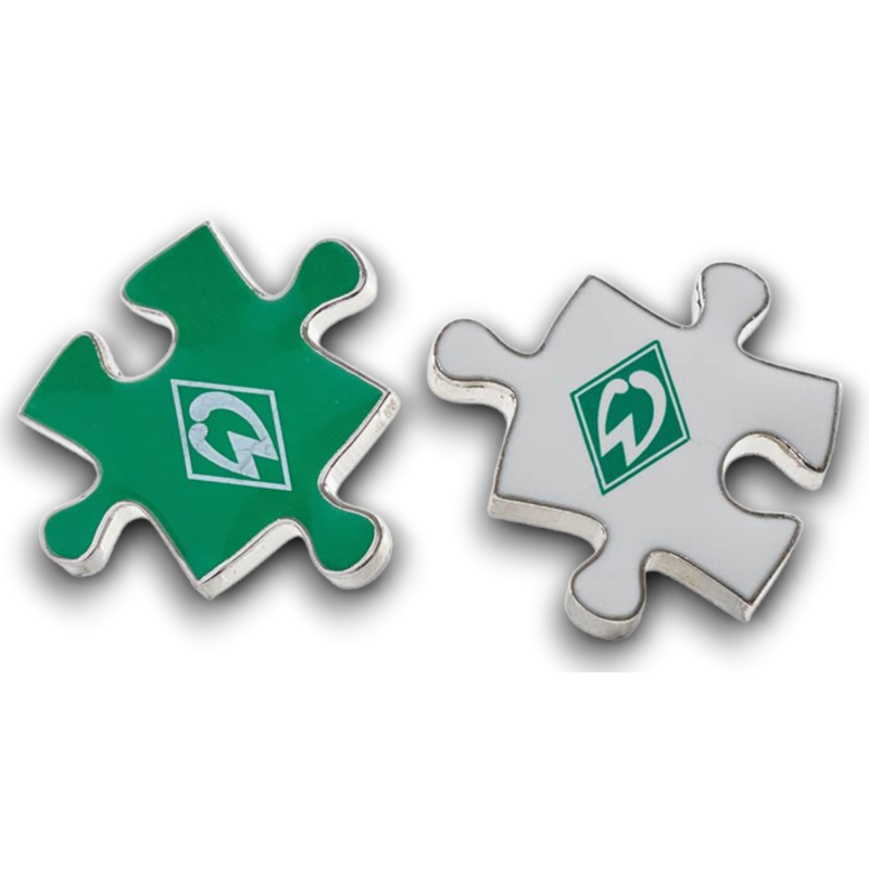 SV Werder Bremen Anstecker - Puzzle - 2er Set Pin | Button | SVW
