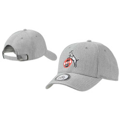 1. FC Köln Basecap - Basic Logo - GRAU Kappe | Schildmütze | Cap