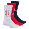 RB Leipzig Socken - Dynamic - 3er Set rot-weiß-dunkelblau RBL - Gr. 35-38 bis 43-46