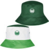 VfL Wolfsburg Fischerhut - Zinnenwappen - grün Sonnenhut | Wendehut | Schlapphut