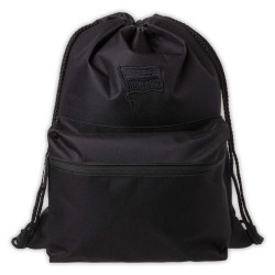 Hertha BSC Berlin Turnbeutel - Logo schwarz - Sportbeutel | All Black | Rucksack | HBSCB