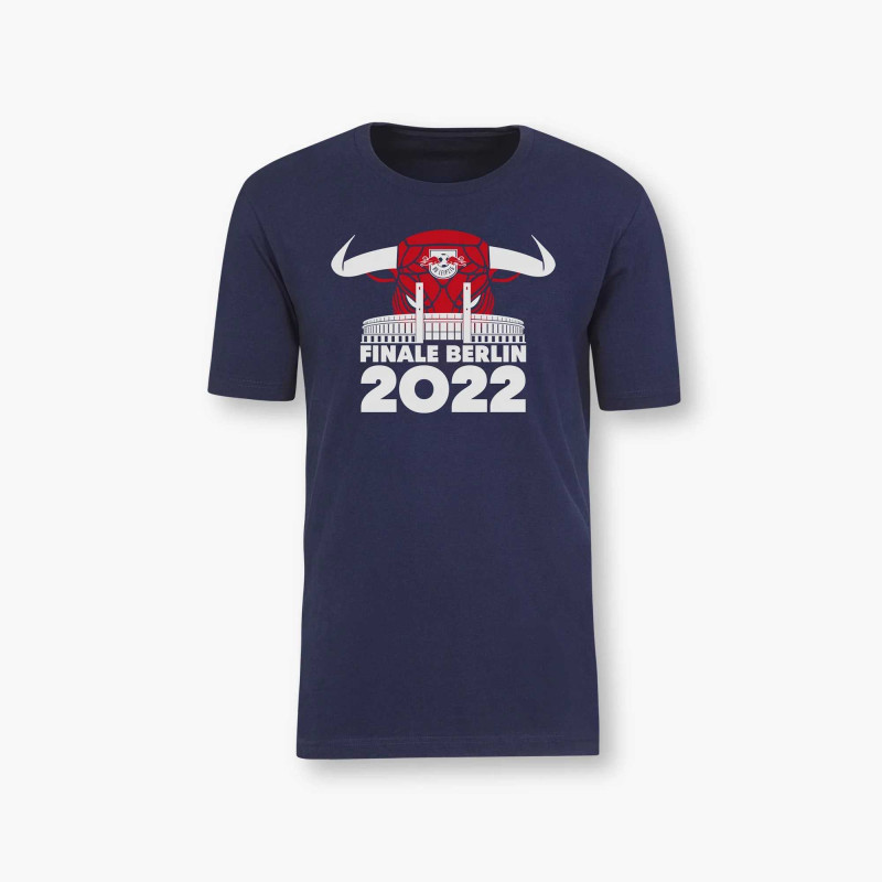 RB Leipzig Kinder T-Shirt zum DFB Pokalfinale | navyblau | Shirt | RBL | Gr. 128