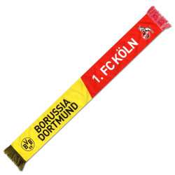 Freundschaftsschal - 1. FC Köln & Borussia Dortmund - Print Schal | Fanschal