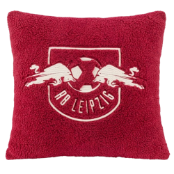 RB Leipzig Fleecekissen - Logo - rot | Kissen | 45 x 45 cm | Dekokissen | RBL