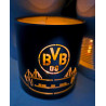 Borussia Dortmund Metall Windlicht | 10 cm | schwarz-gold | BVB 09