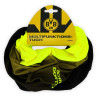 Borussia Dortmund Kinder Multifunktionstuch mit Fleece - schwarz-neon - Schlauchschal | Tuch | Kopftuch | Halstuch | BVB 09