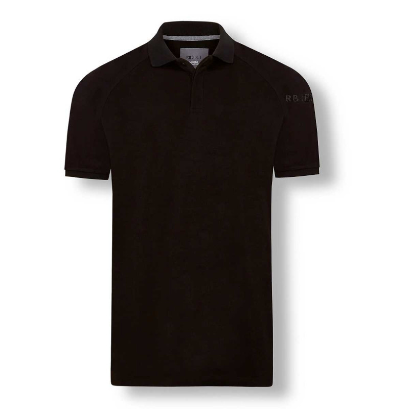 RB Leipzig Polo Shirt - Elegant - schwarz Poloshirt T-Shirt Herren RBL - Gr. S noch verfügbar!