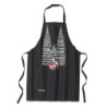 1. FC Köln Grillschürze schwarz Schürze mit Tasche Kochschürze