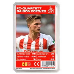 1. FC Köln Quartett 2025/26 | Kartenspiel