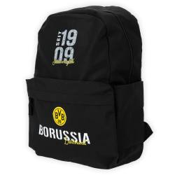 Borussia Dortmund Rucksack - Elements - schwarz Backpack BVB 09