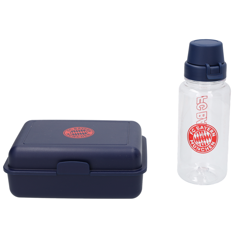 FC Bayern München Lunch Set - Autumn - | Trinkflasche + Brotdose im Set | FCB