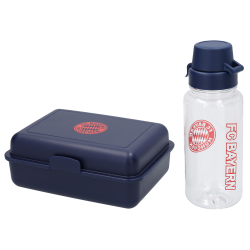 FC Bayern München Lunch Set - Autumn - | Trinkflasche + Brotdose im Set | FCB