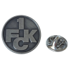 1. FC Kaiserslautern Pin - Logo - altsilber | Button |  Anstecker | FCK