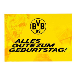 Borussia Dortmund Geburtstagskarte - Alles Gute zum Geburtstag! - gelb | Karte | BVB 09