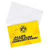 Borussia Dortmund Geburtstagskarte - Alles Gute zum Geburtstag! - gelb | Karte | BVB 09