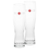 Eintracht Frankfurt Weizenbierglas - 1899 - 2er Set | Glas | 0,5 Liter | Bierglas | Weizenglas | SGE