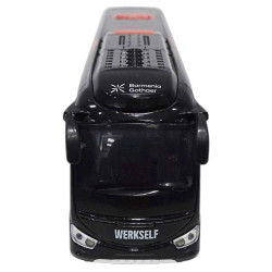 Bayer 04 Leverkusen Spielzeugbus Rückzugfunktion | Mannschaftsbus | 25 cm | Bus | B04