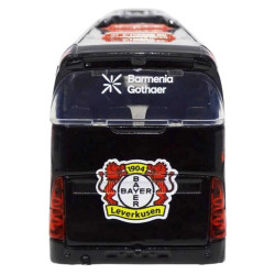 Bayer 04 Leverkusen Spielzeugbus Rückzugfunktion | Mannschaftsbus | 25 cm | Bus | B04