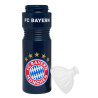 FC Bayern München Trinkflasche NAVY | 750 ml | Flasche | Fahrradflasche | FCB