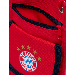 FC Bayern München Brustbeutel - 5-Sterne-Logo - Rot | Geldbeutel zum Umhängen FCB