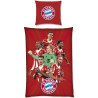 FC Bayern München Bettwäsche - Player 2025/26 - Rot | Baumwolle | 135 x 200 cm | FCB