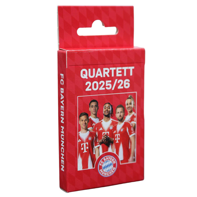 FC Bayern München Quartett 2025/26 Kartenspiel FCB