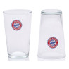 FC Bayern München - Fanglas - 2er Set Glas Trinkglas FCB