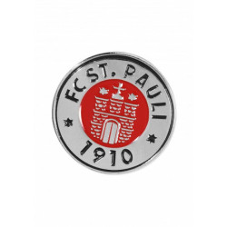 FC St. Pauli Pin - Logo farbig - Anstecker Butterflyverschluss Button