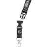 FC Schalke 04 Schlüsselband - Glück auf! - schwarz  | mit abnehmbarem Schlüsselanhänger | Lanyard | S04
