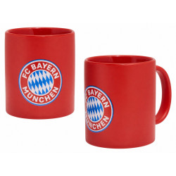 FC Bayern München Tasse - Logo - schwarz, weiß oder rot | Kaffeetasse | FCB