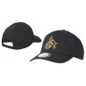 1. FC Köln Basecap - Logo Gold - Kappe | schwarz | Cap